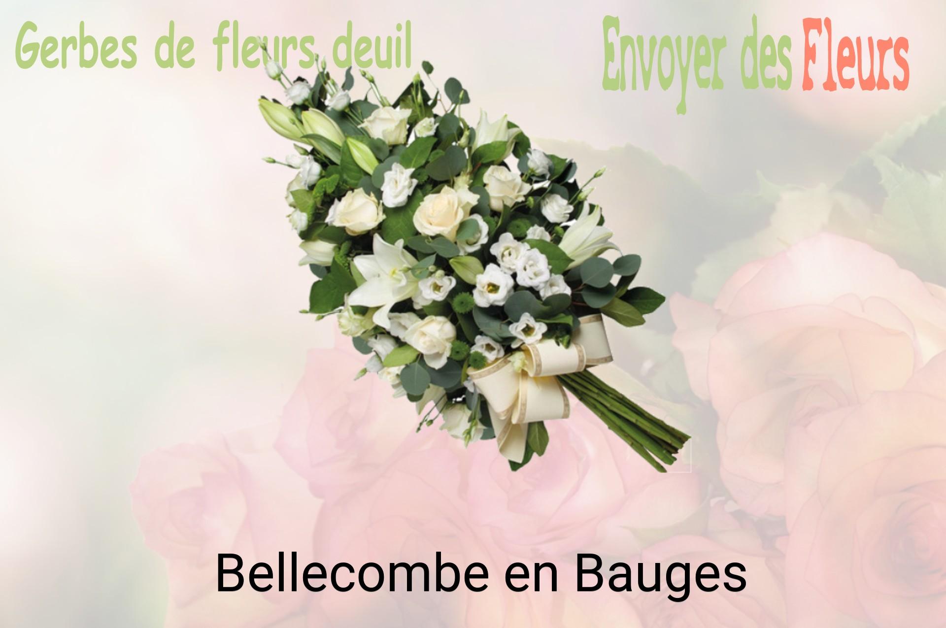 Gerbe de fleurs de deuil livrée à Bellecombe-en-Bauges